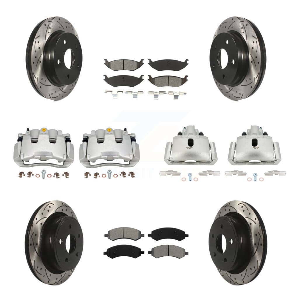 Transit Auto - KCD-100326S - Front and Rear Disc Brake Kits