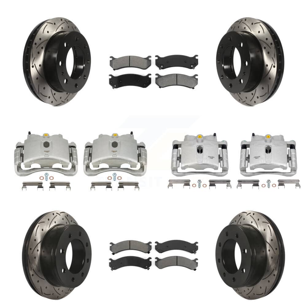 Transit Auto - KCD-100334S - Front and Rear Disc Brake Kits