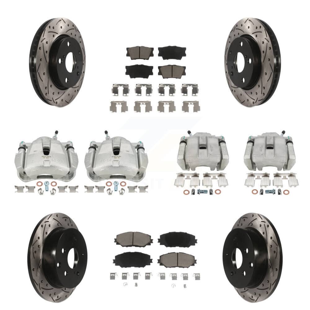 Transit Auto - KCD-100335C - Front and Rear Disc Brake Kits