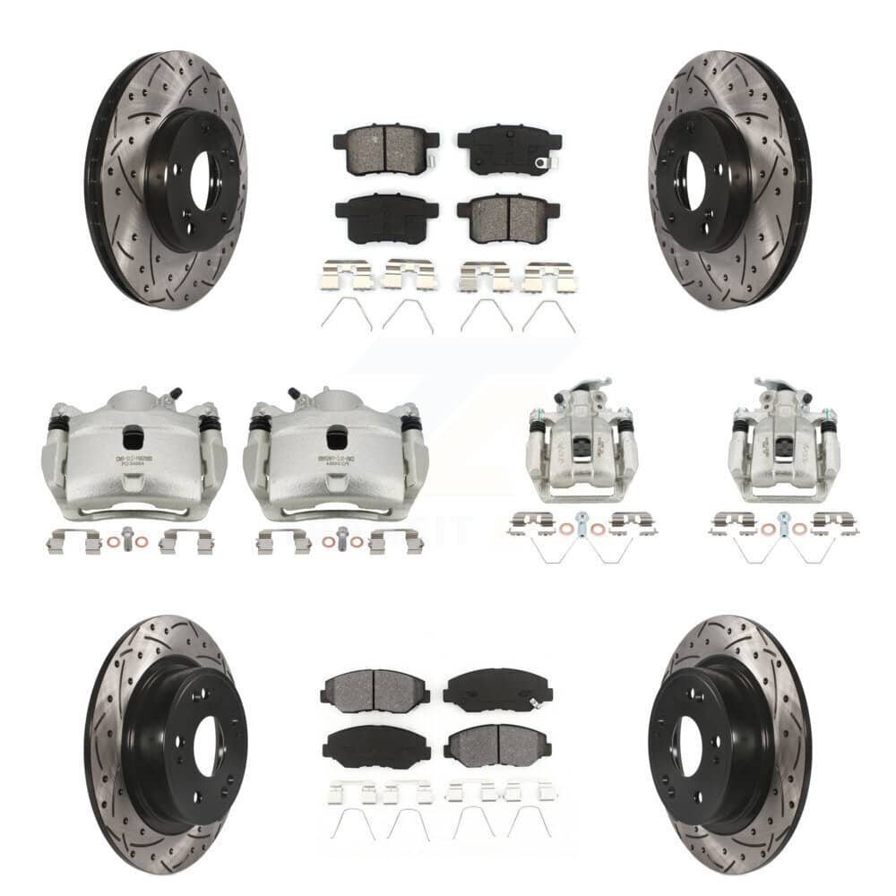 Transit Auto - KCD-100342S - Front and Rear Disc Brake Kits