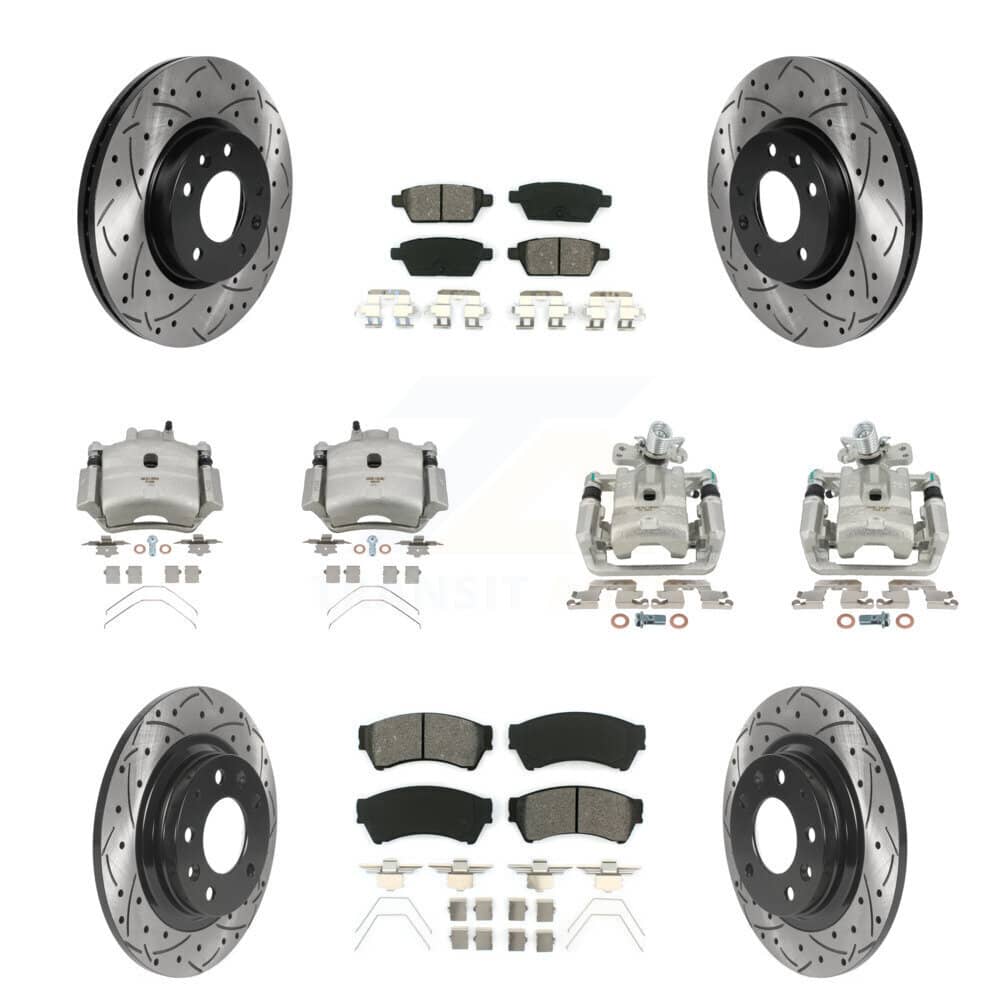 Transit Auto - KCD-100355S - Front and Rear Disc Brake Kits