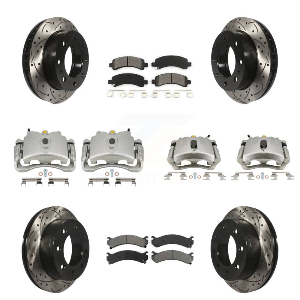 Transit Auto - KCD-100370S - Front and Rear Disc Brake Kits