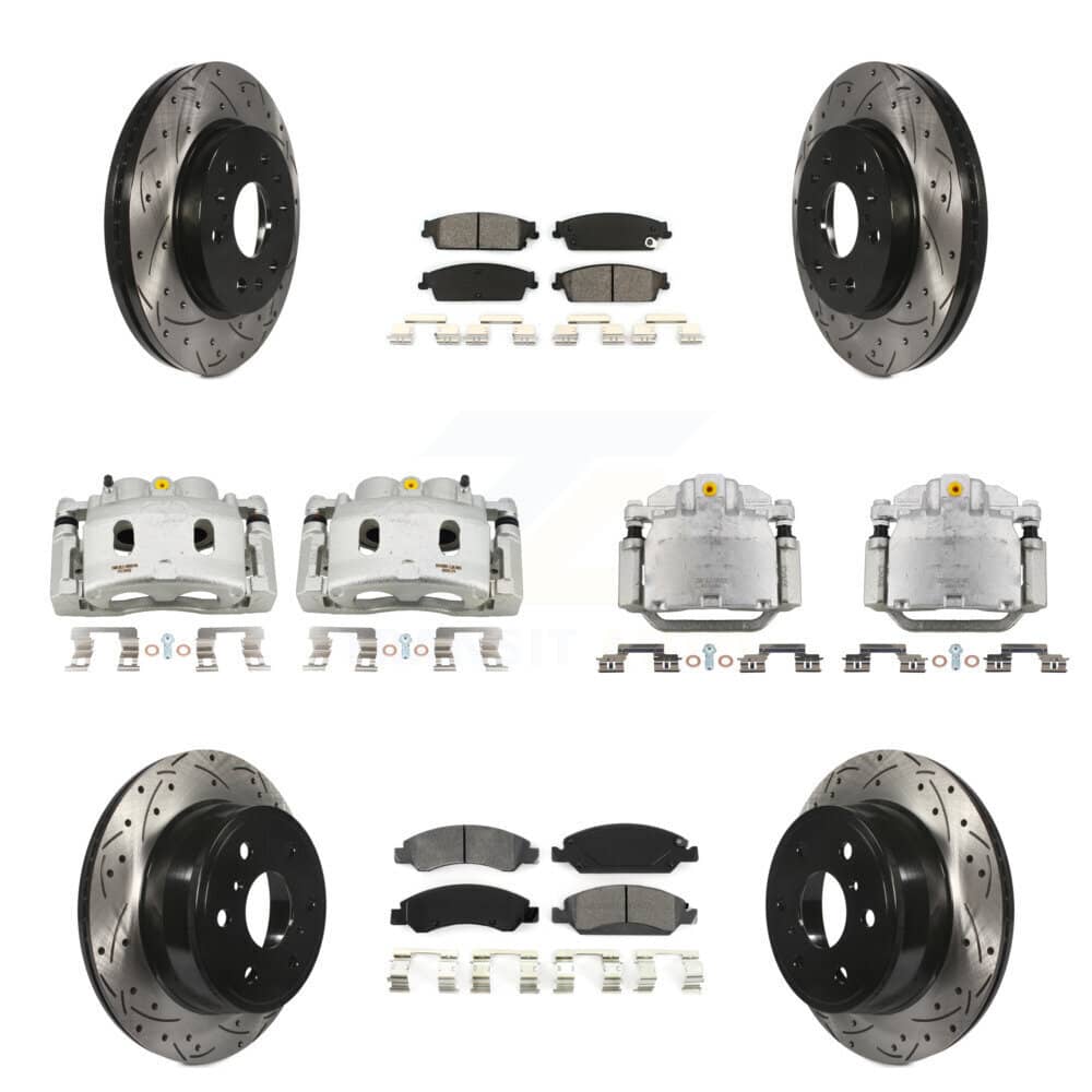 Transit Auto - KCD-100375S - Front and Rear Disc Brake Kits