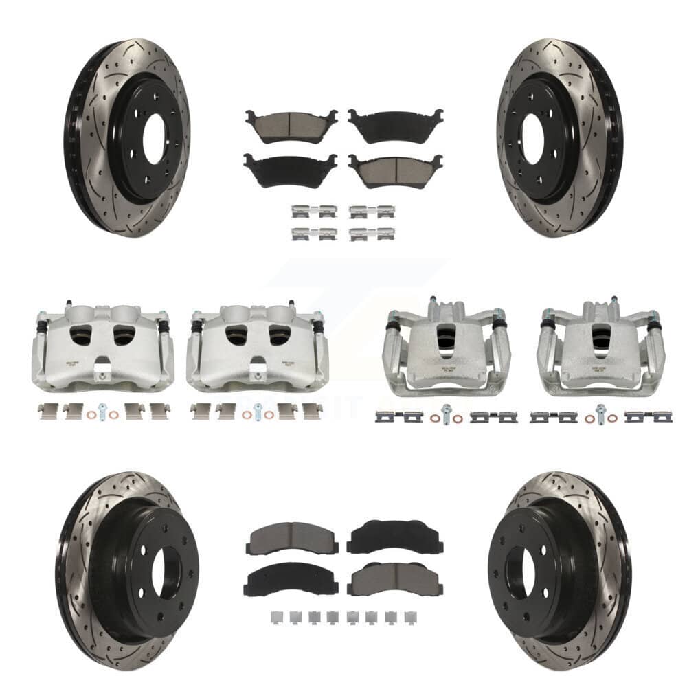 Transit Auto - KCD-100387C - Front and Rear Disc Brake Kits