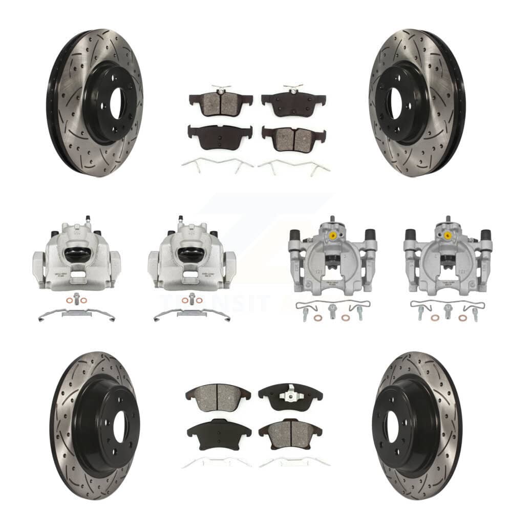 Transit Auto - KCD-100388S - Front and Rear Disc Brake Kits