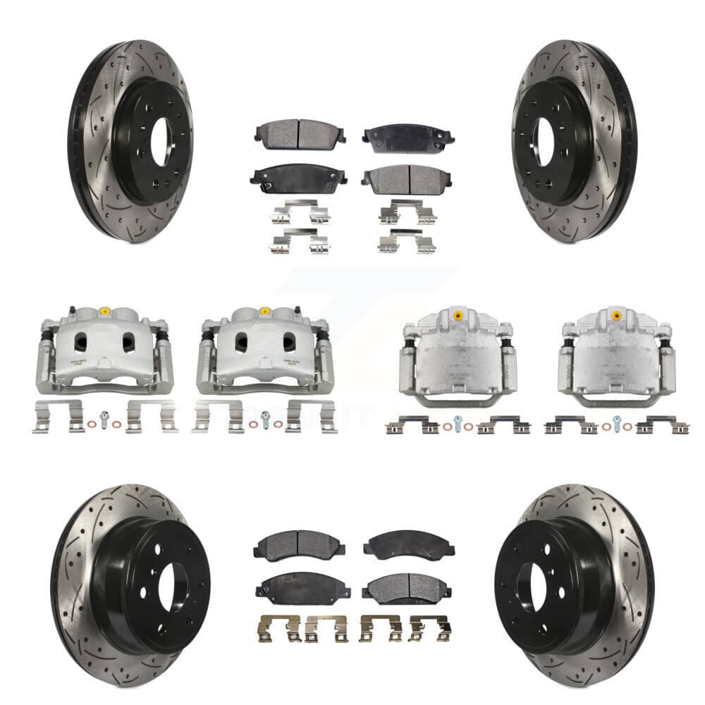 Transit Auto - KCD-100394P - Front and Rear Disc Brake Kits
