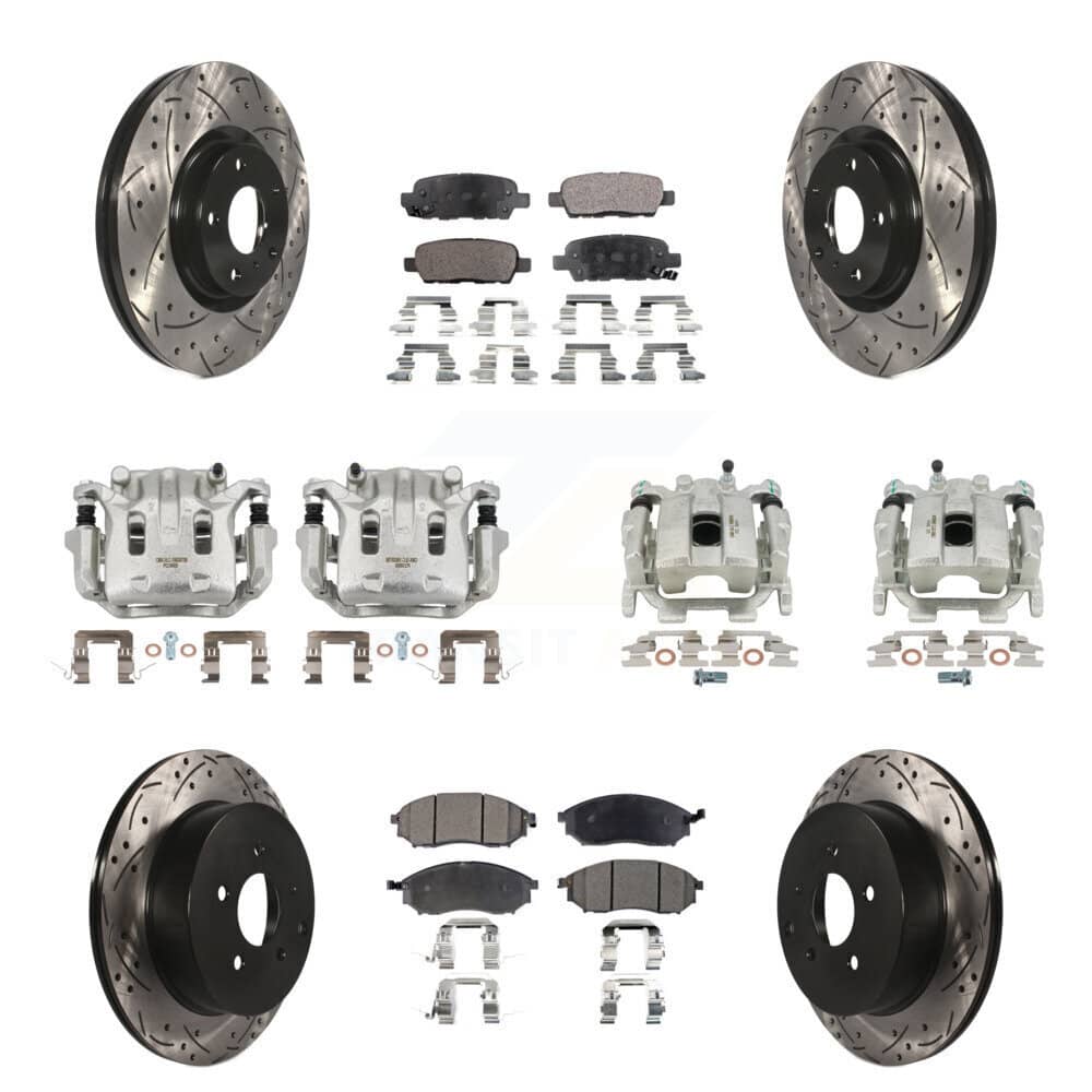 Transit Auto - KCD-100401P - Front and Rear Disc Brake Kits