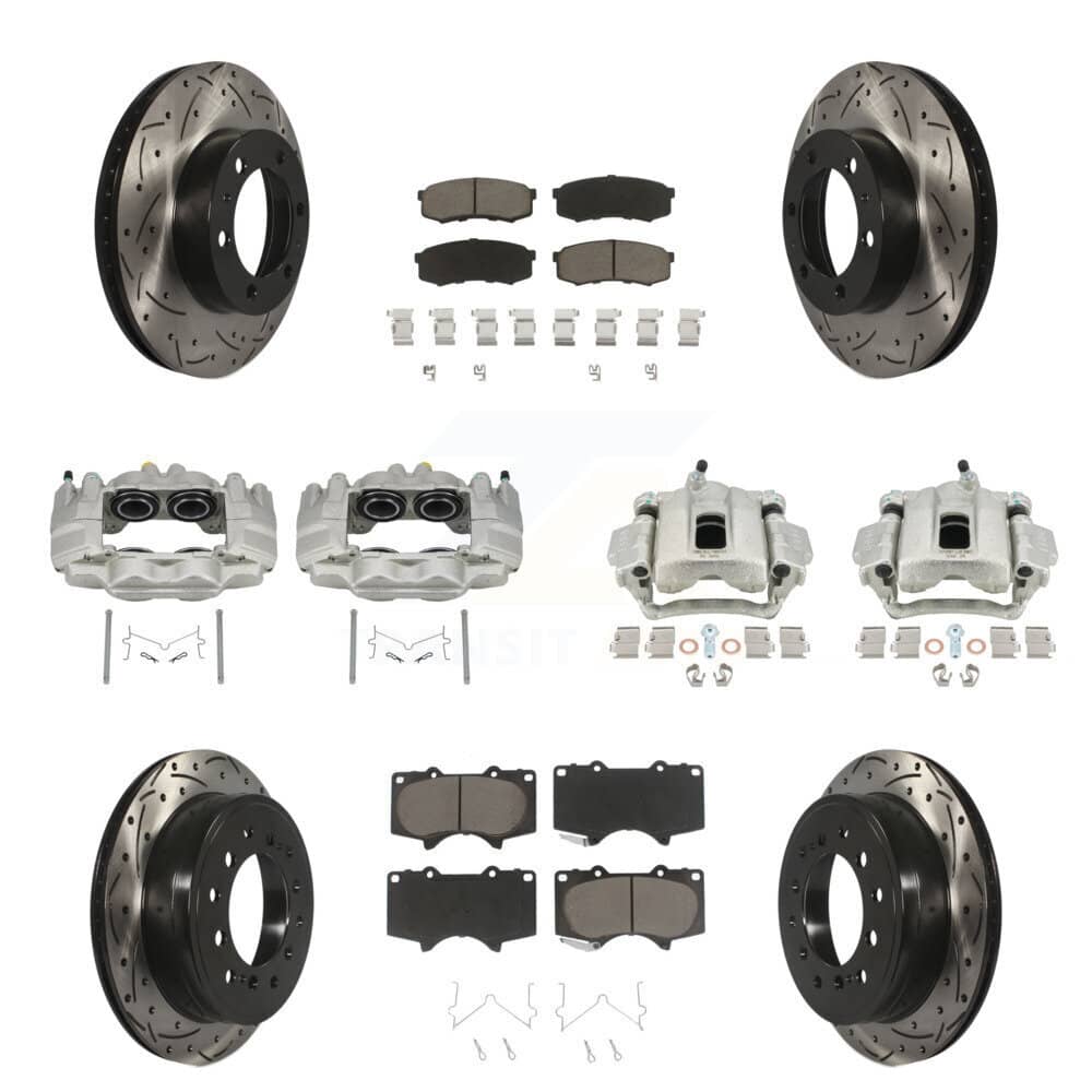 Transit Auto - KCD-100408C - Front and Rear Disc Brake Kits