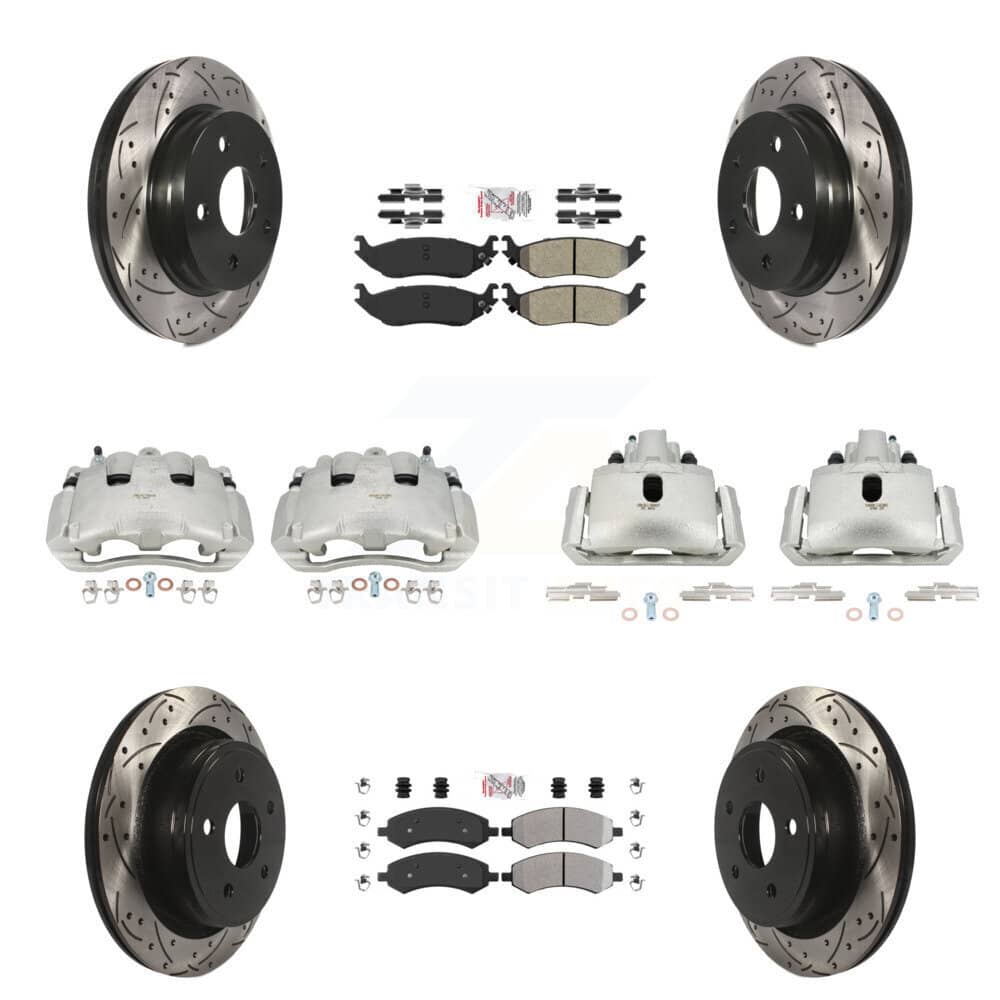 Transit Auto - KCD-100413N - Front and Rear Disc Brake Kits