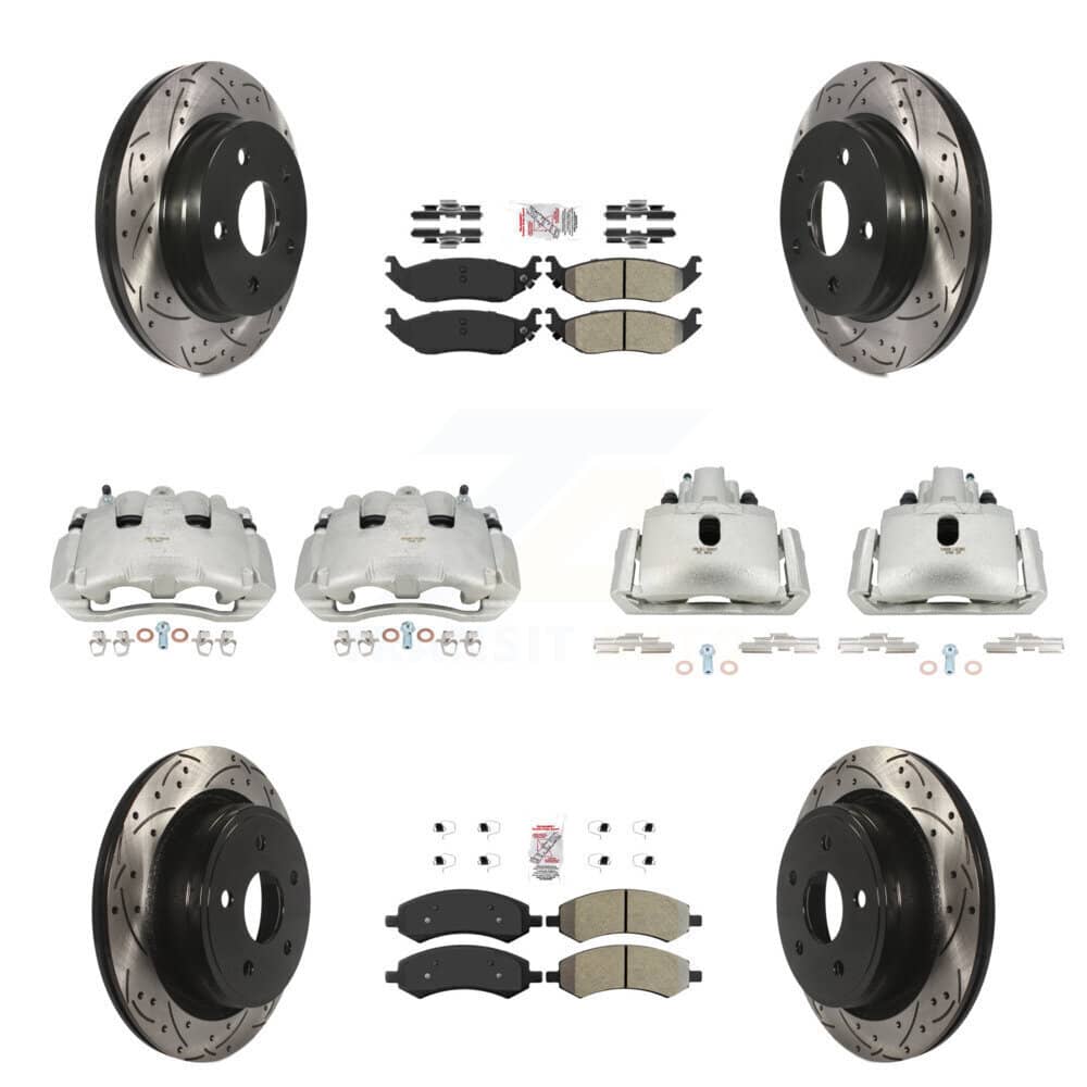 Transit Auto - KCD-100417N - Front and Rear Disc Brake Kits