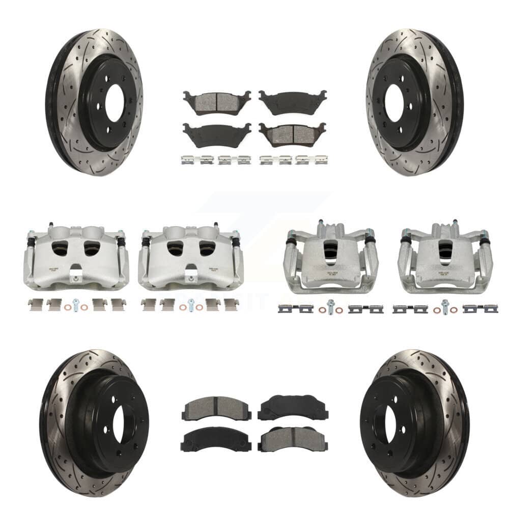 Transit Auto - KCD-100419S - Front and Rear Disc Brake Kits