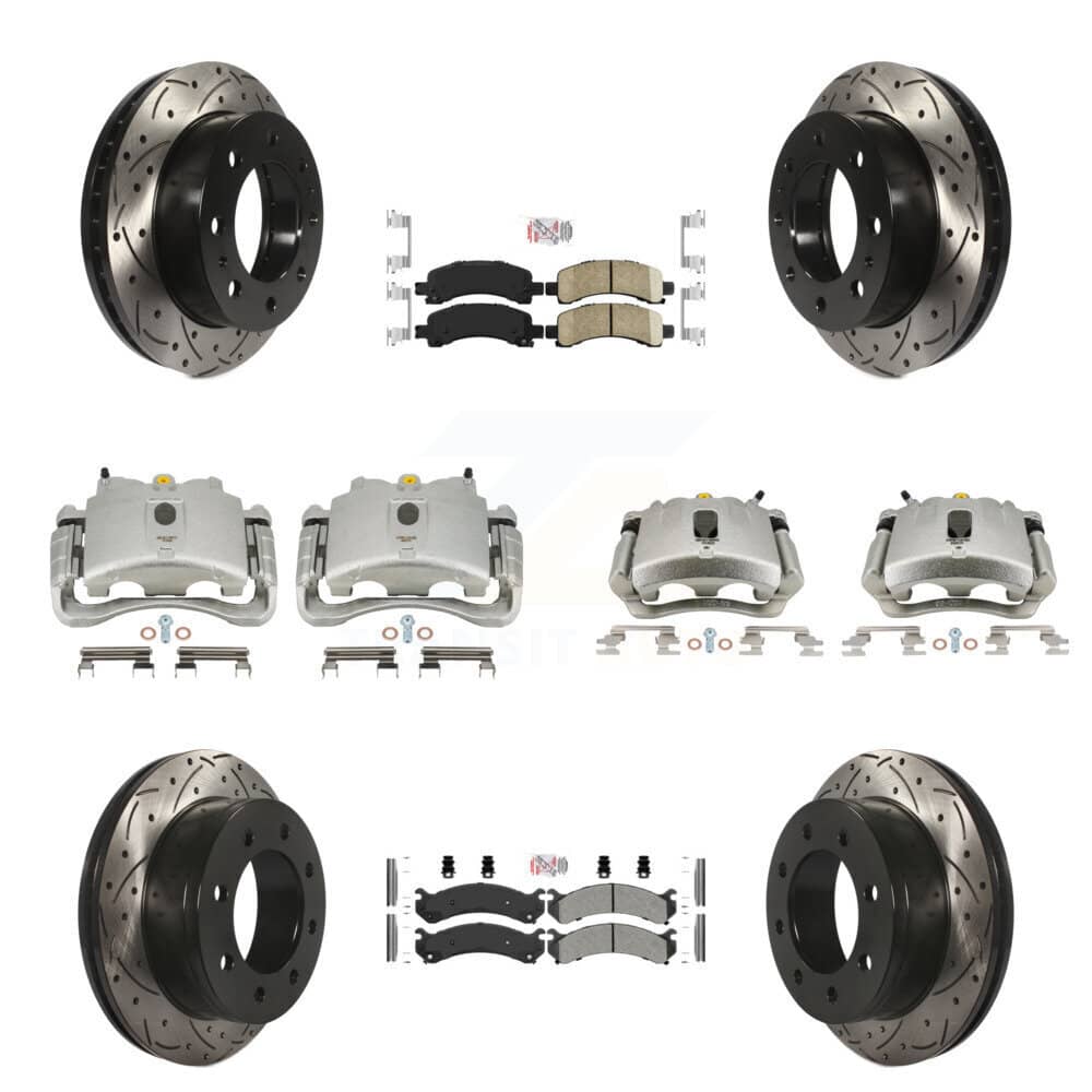 Transit Auto - KCD-100420N - Front and Rear Disc Brake Kits