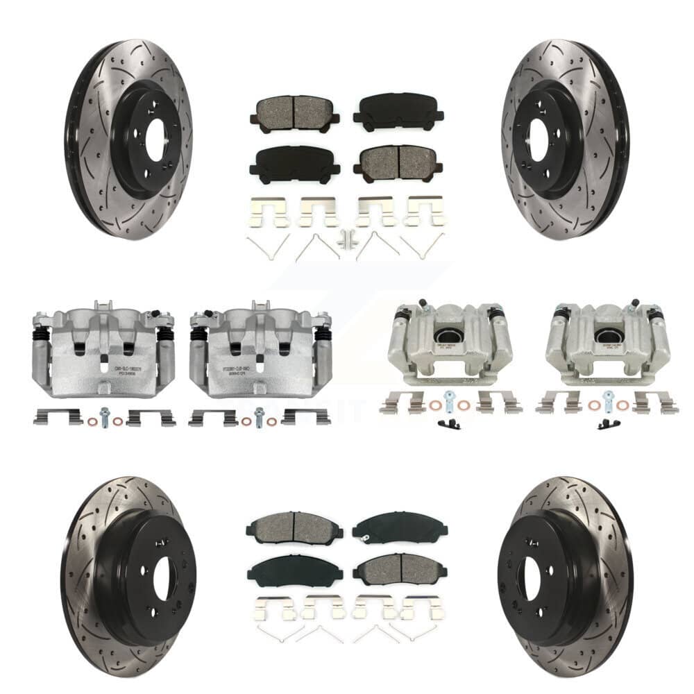 Transit Auto - KCD-100420S - Front and Rear Disc Brake Kits