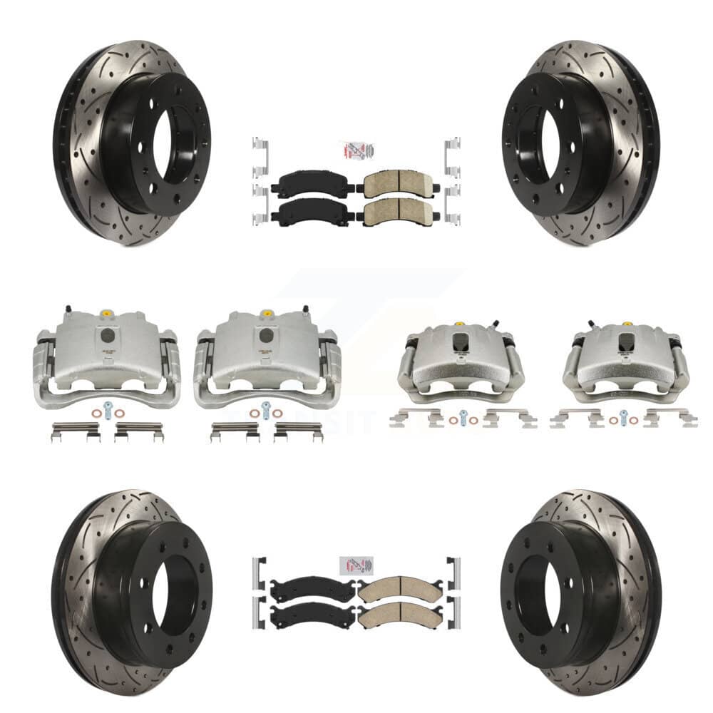 Transit Auto - KCD-100424N - Front and Rear Disc Brake Kits