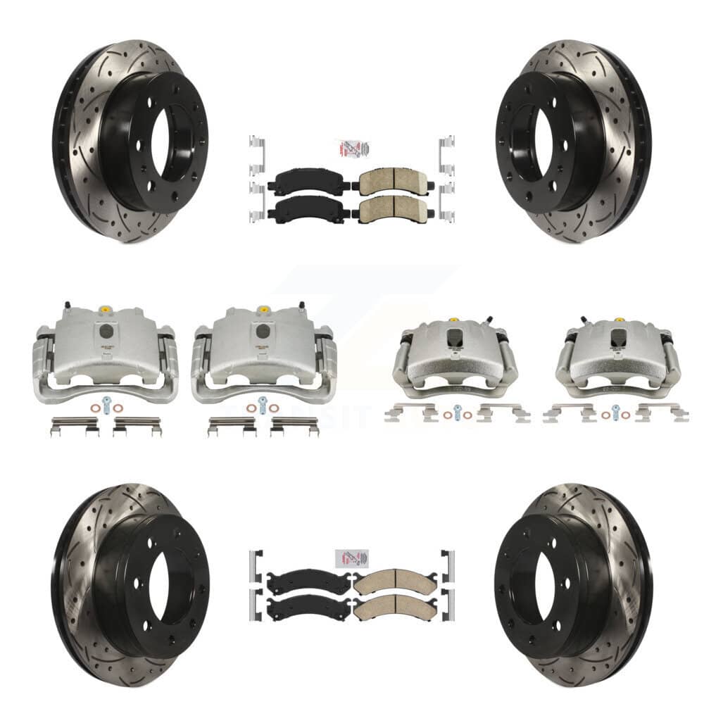 Transit Auto - KCD-100432N - Front and Rear Disc Brake Kits