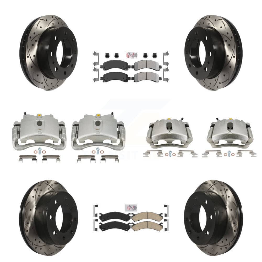Transit Auto - KCD-100433N - Front and Rear Disc Brake Kits