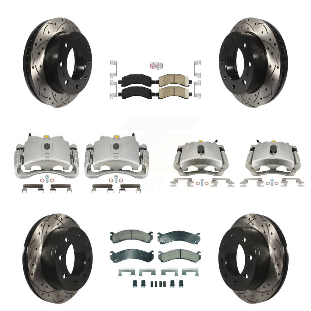 Transit Auto - KCD-100434N - Front and Rear Disc Brake Kits