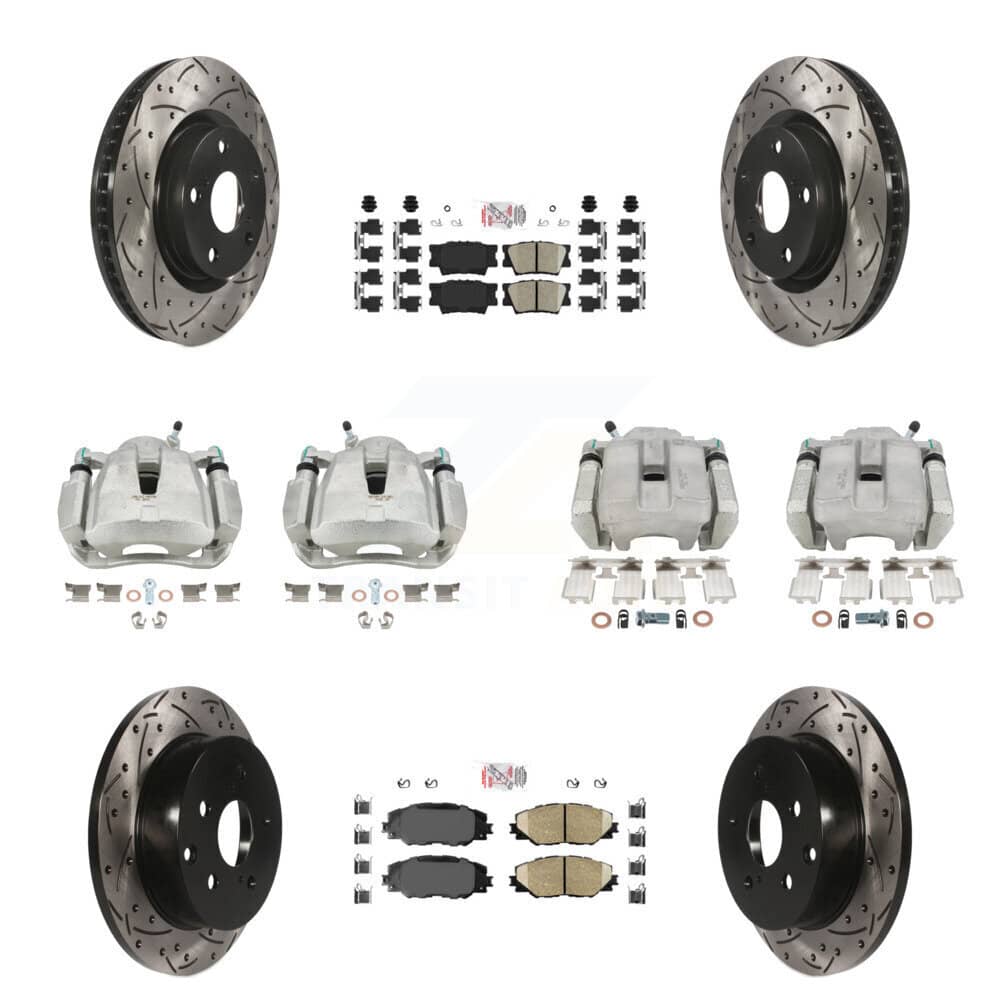Transit Auto - KCD-100446N - Front and Rear Disc Brake Kits