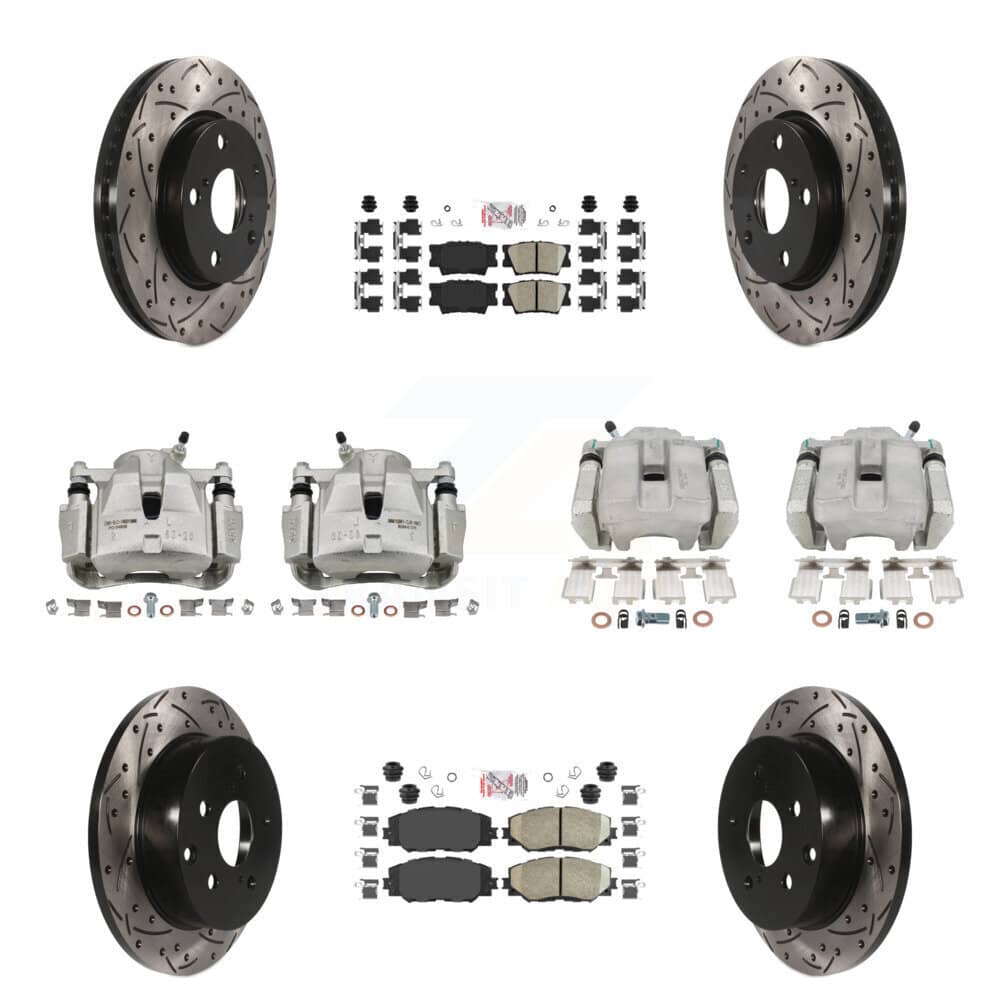 Transit Auto - KCD-100448N - Front and Rear Disc Brake Kits