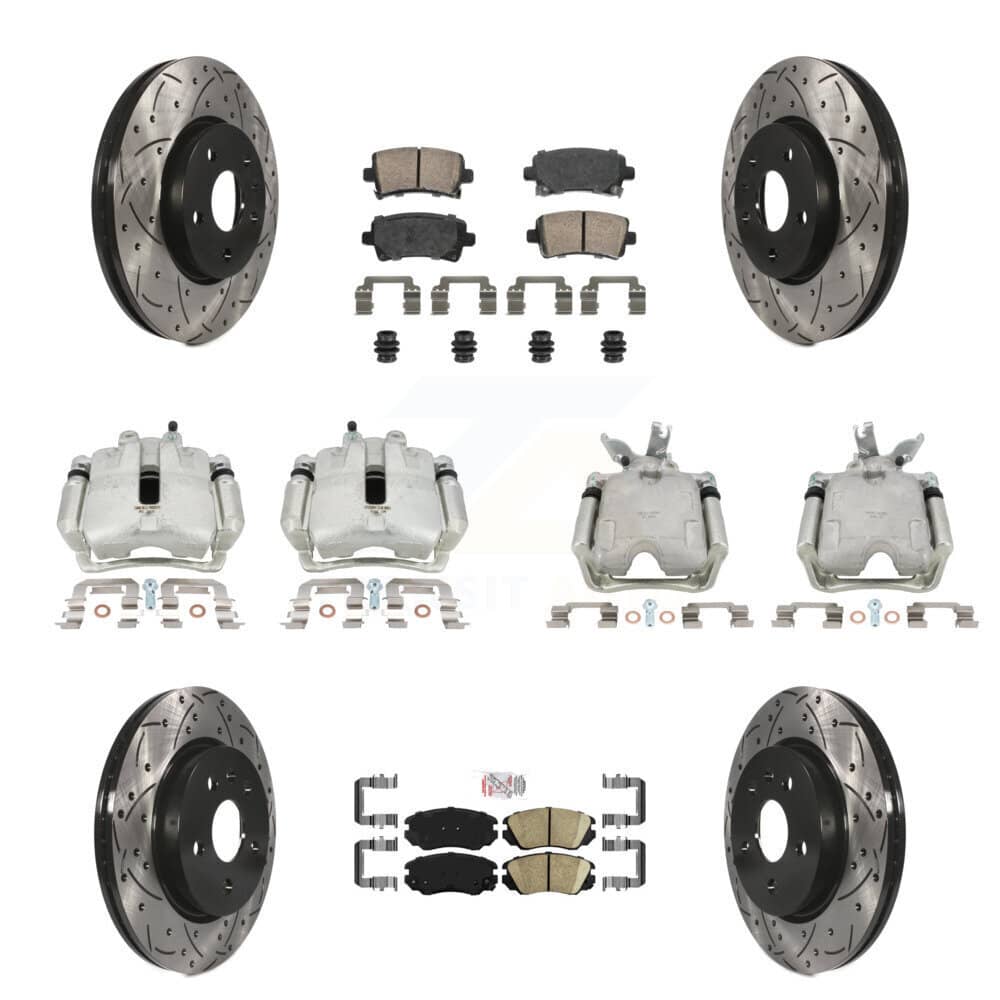 Transit Auto - KCD-100453N - Front and Rear Disc Brake Kits