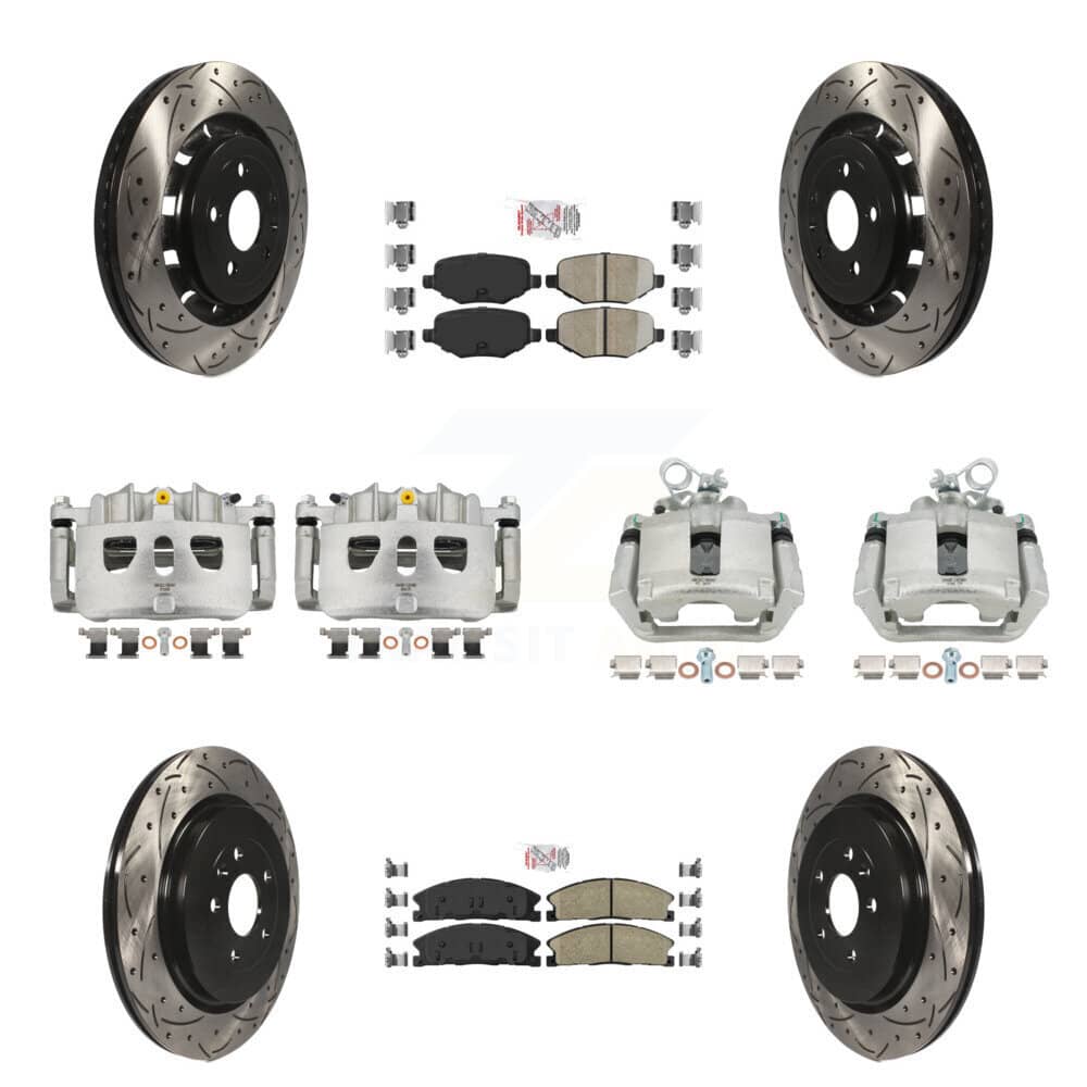 Transit Auto - KCD-100495N - Front and Rear Disc Brake Kits