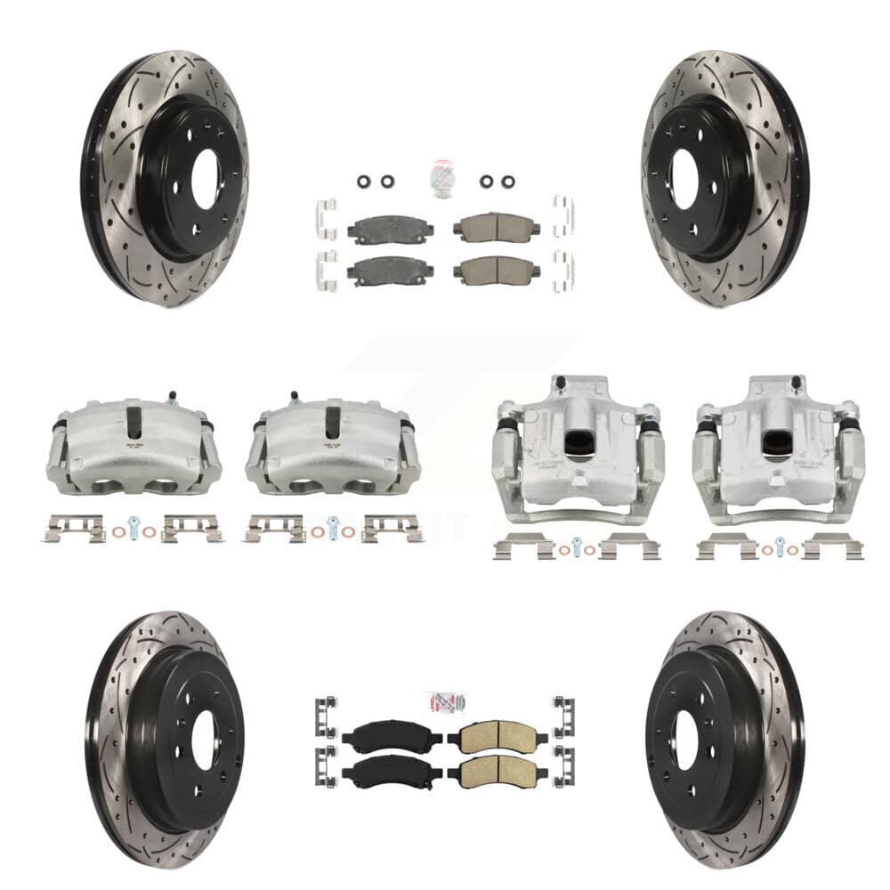 Transit Auto - KCD-100538N - Front and Rear Disc Brake Kits