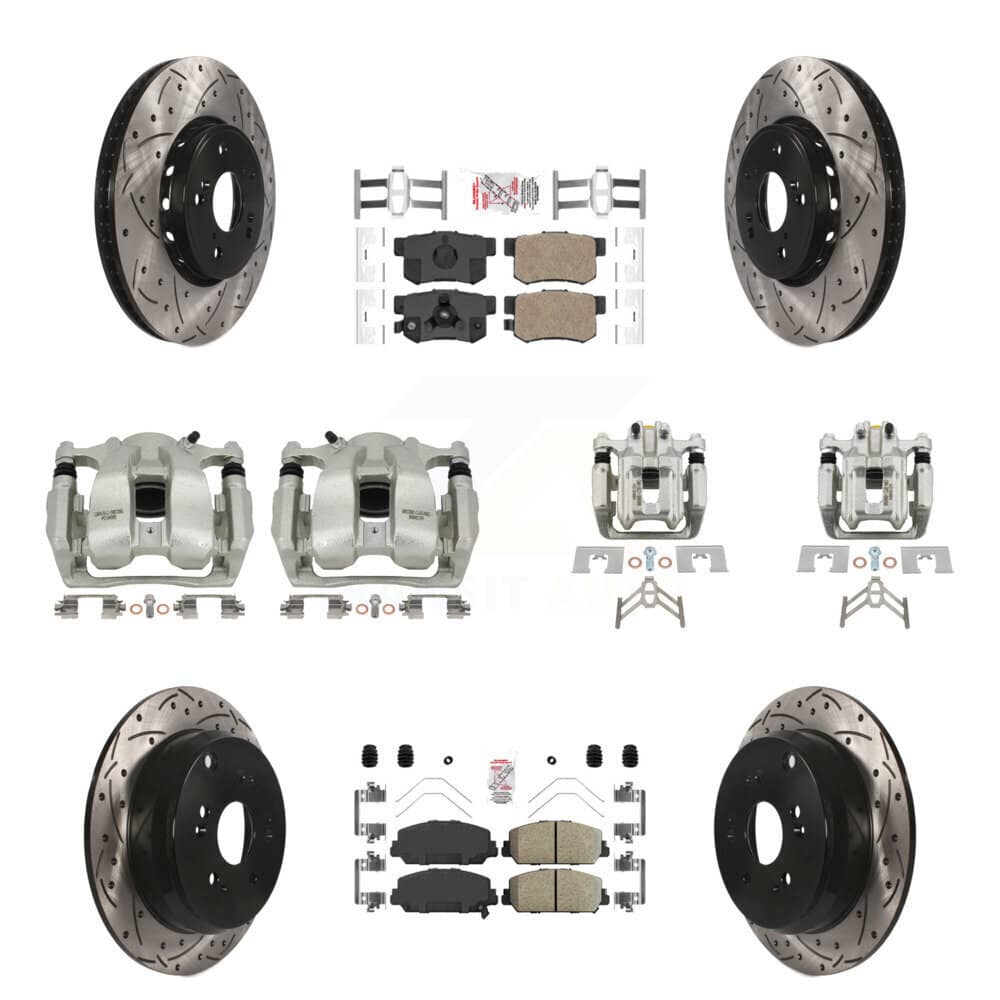 Transit Auto - KCD-100547N - Front and Rear Disc Brake Kits