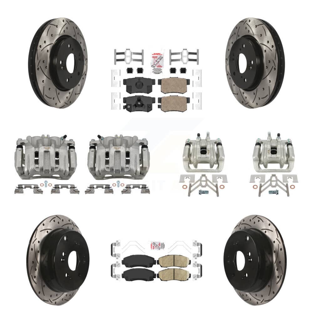 Transit Auto - KCD-100552N - Front and Rear Disc Brake Kits