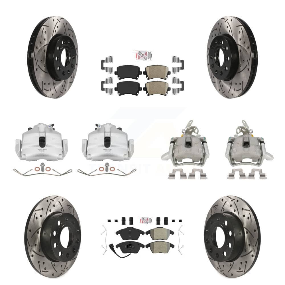 Transit Auto - KCD-100572N - Front and Rear Disc Brake Kits