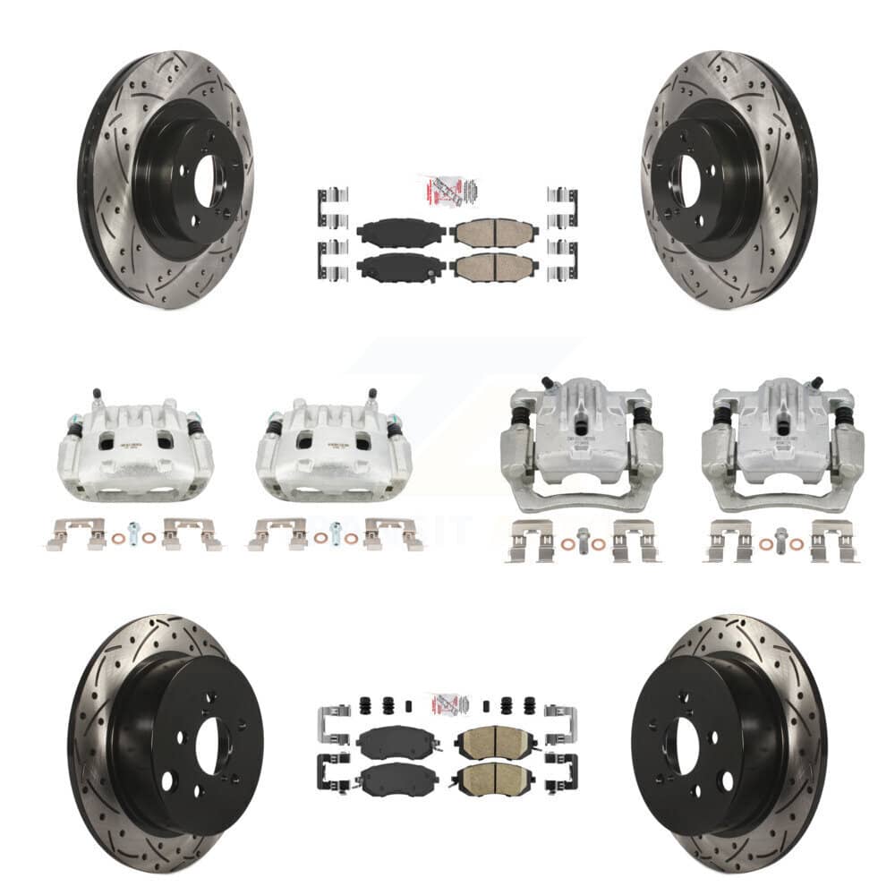 Transit Auto - KCD-100609N - Front and Rear Disc Brake Kits