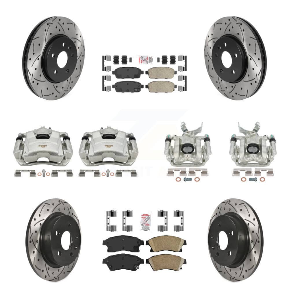 Transit Auto - KCD-100614N - Front and Rear Disc Brake Kits