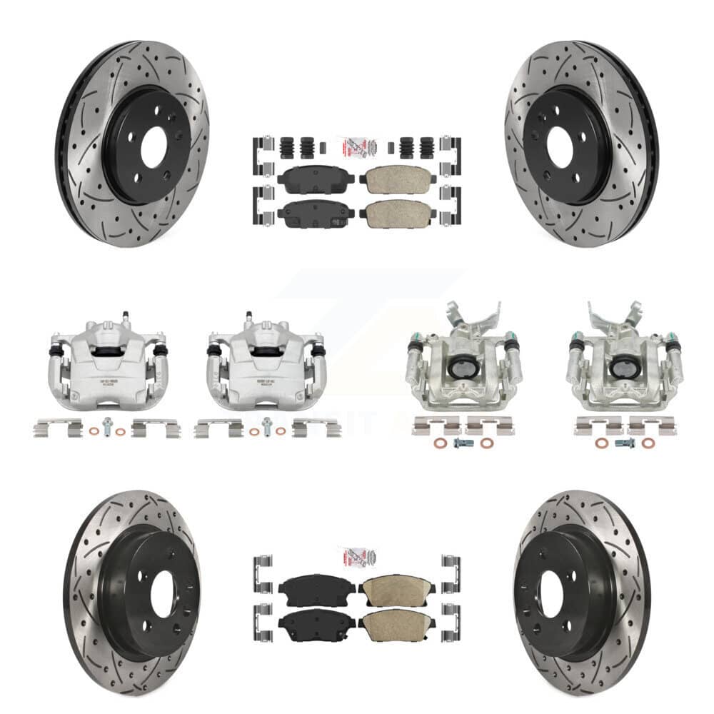 Transit Auto - KCD-100618N - Front and Rear Disc Brake Kits