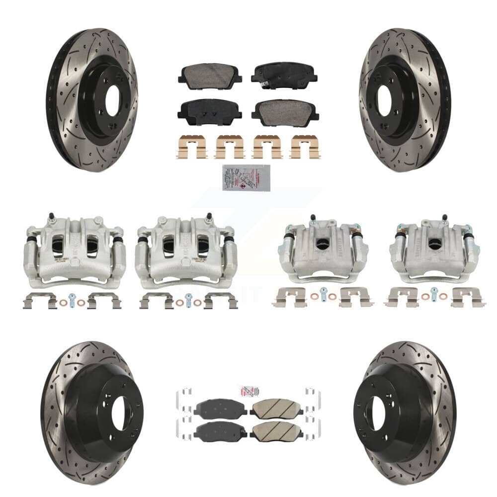 Transit Auto - KCD-100670N - Front and Rear Disc Brake Kits