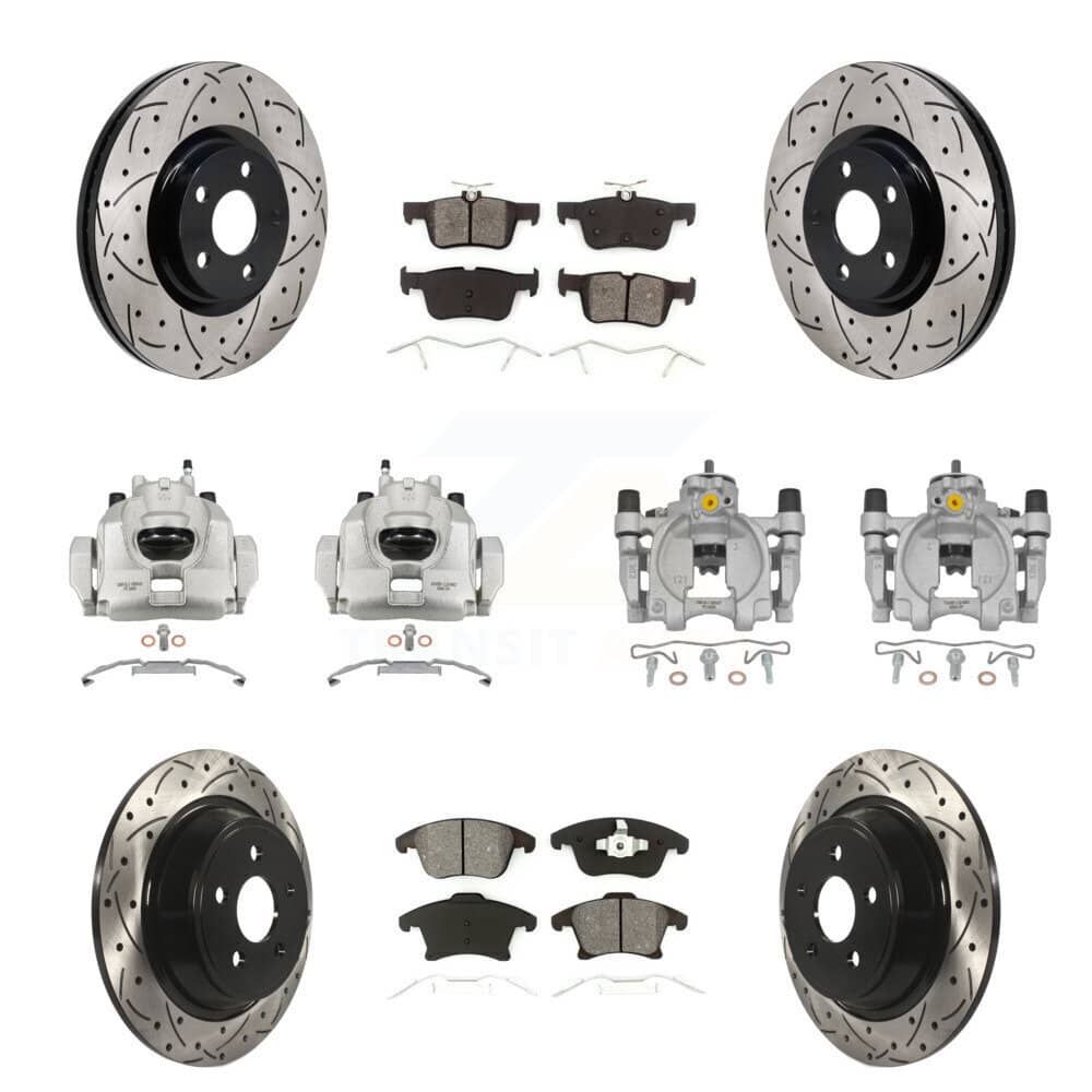 Transit Auto - KCD-100673S - Front and Rear Disc Brake Kits
