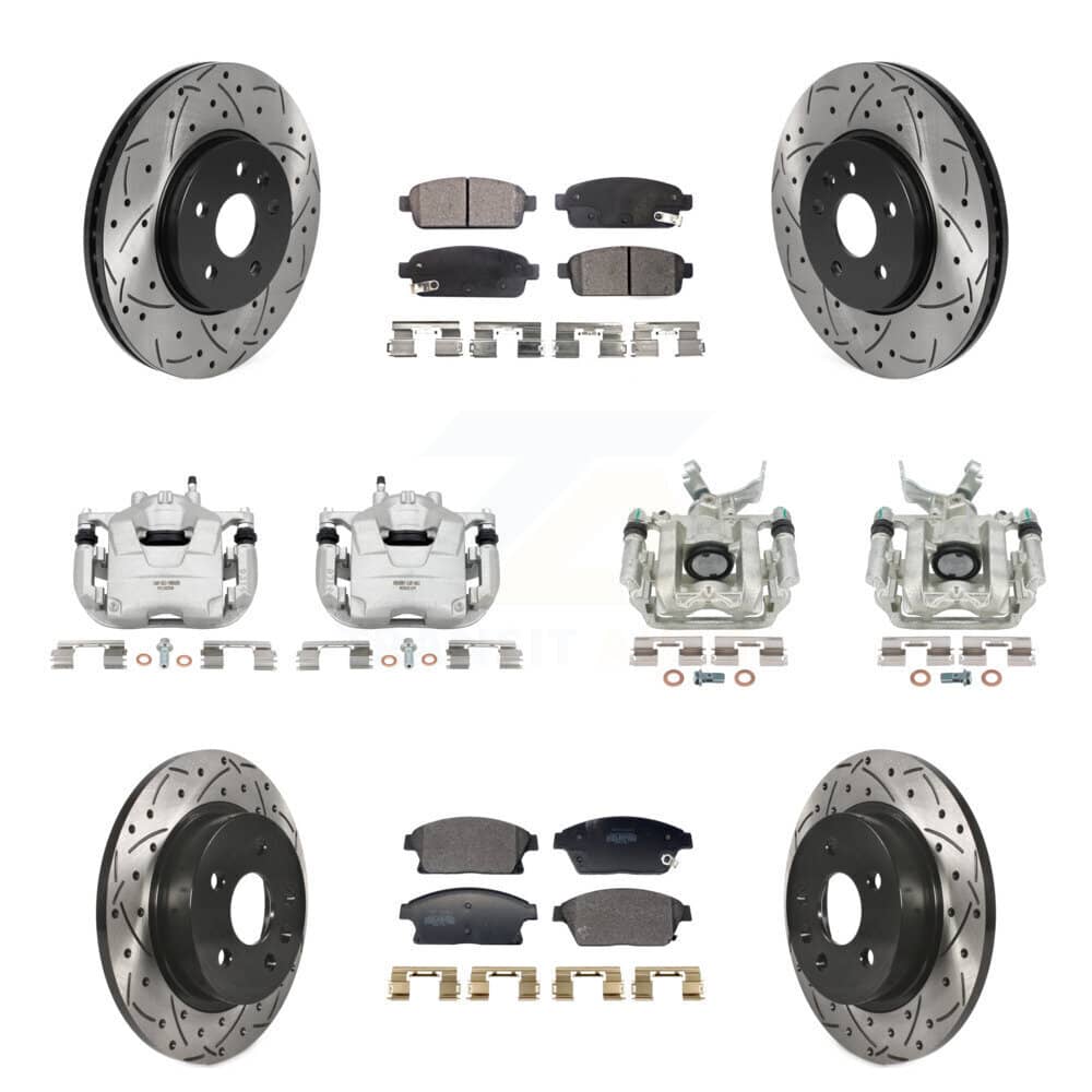 Transit Auto - KCD-100677P - Front and Rear Disc Brake Kits