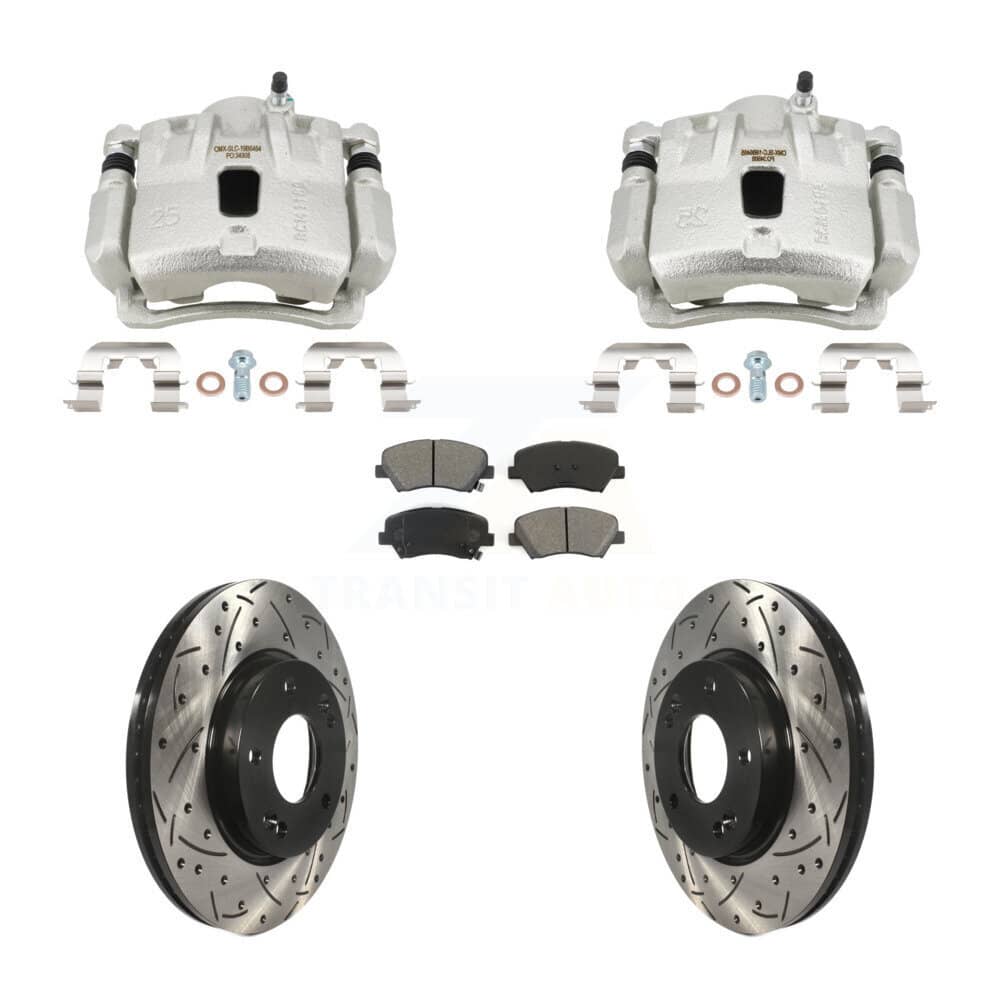 Transit Auto - KCD-100680S - Front Disc Brake Kits