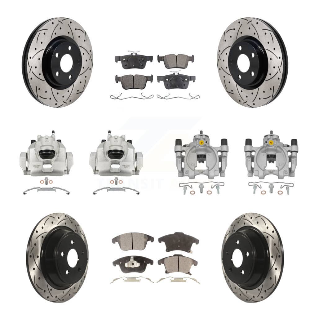Transit Auto - KCD-100685P - Front and Rear Disc Brake Kits