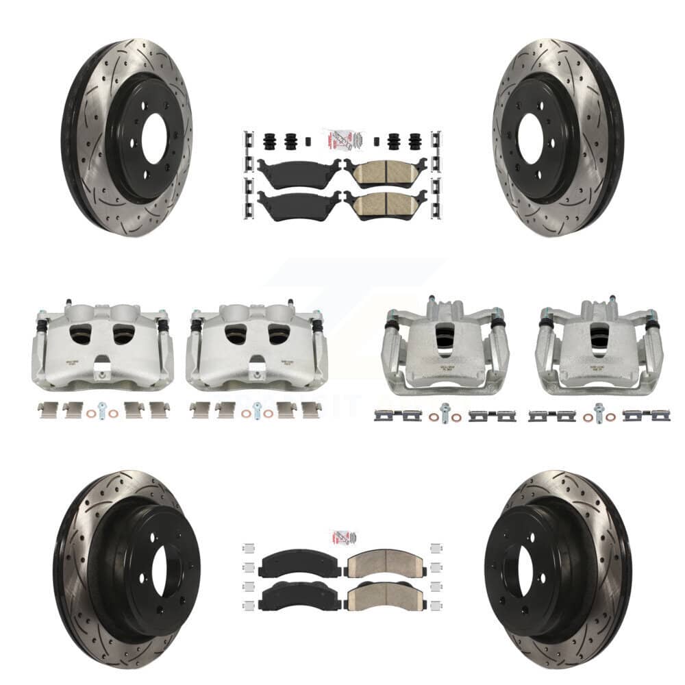 Transit Auto - KCD-100696N - Front and Rear Disc Brake Kits