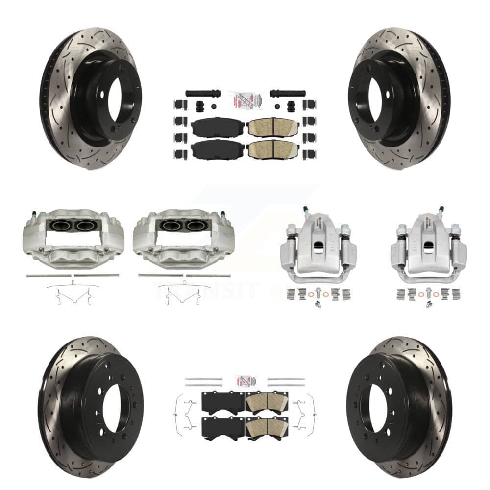 Transit Auto - KCD-100704N - Front and Rear Disc Brake Kits