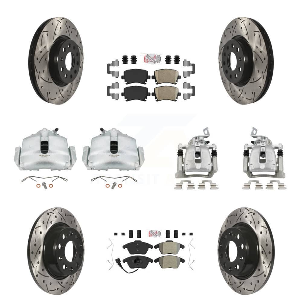 Transit Auto - KCD-100714N - Front and Rear Disc Brake Kits