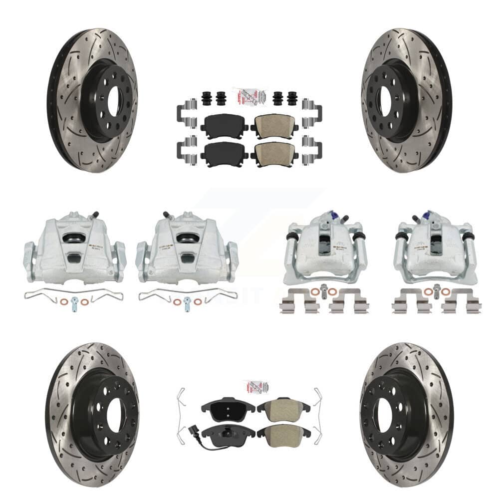 Transit Auto - KCD-100751N - Front and Rear Disc Brake Kits