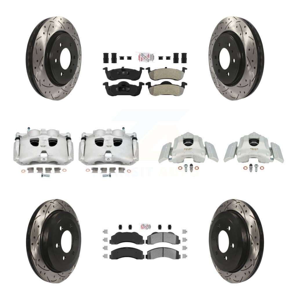 Transit Auto - KCD-100758N - Front and Rear Disc Brake Kits