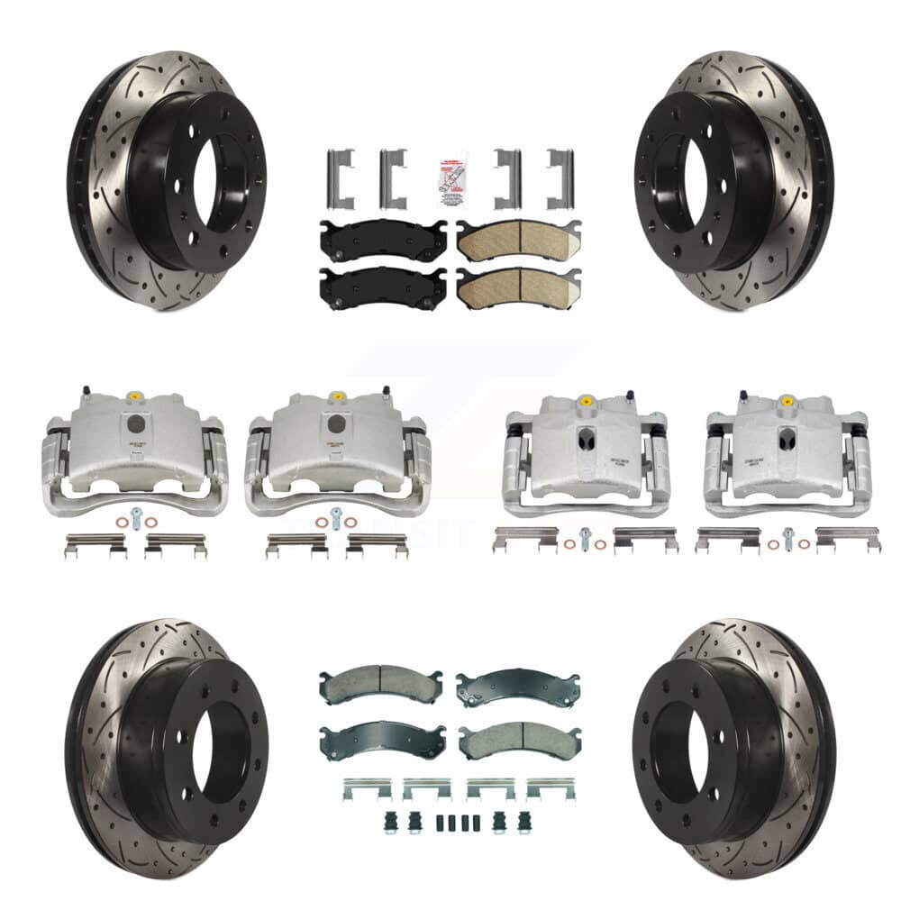 Transit Auto - KCD-100787N - Front and Rear Disc Brake Kits