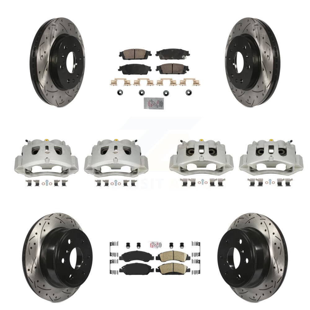 Transit Auto - KCD-100828N - Front and Rear Disc Brake Kits