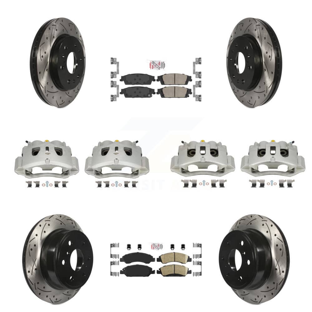 Transit Auto - KCD-100830N - Front and Rear Disc Brake Kits