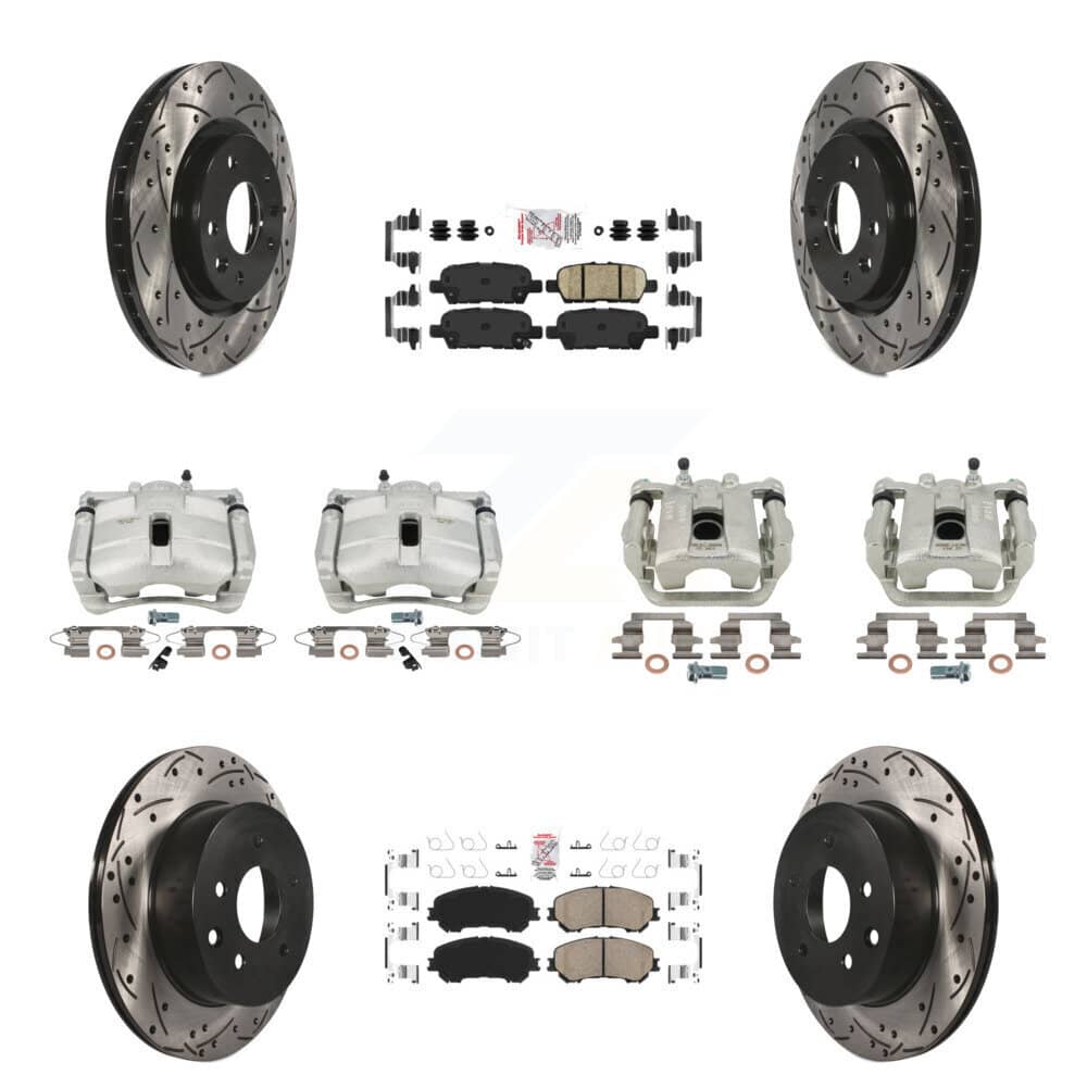 Transit Auto - KCD-100879N - Front and Rear Disc Brake Kits