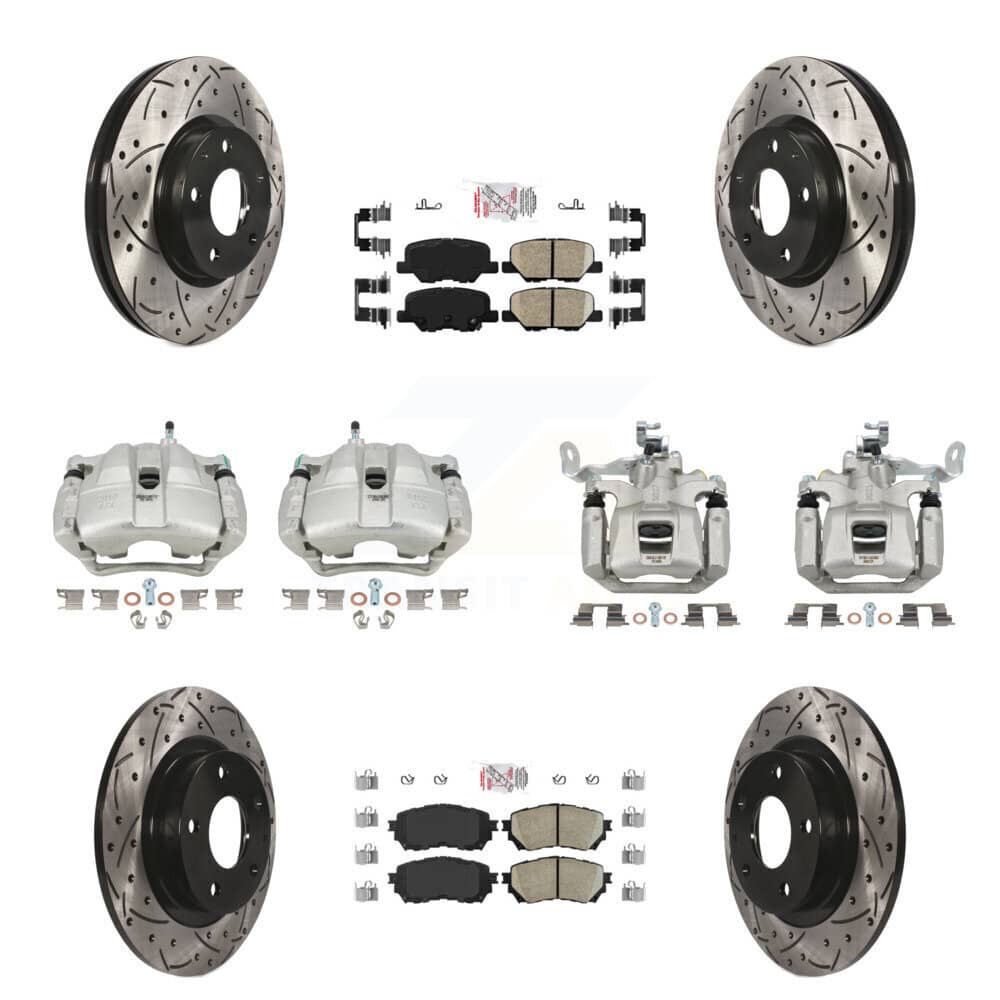 Transit Auto - KCD-100919N - Front and Rear Disc Brake Kits