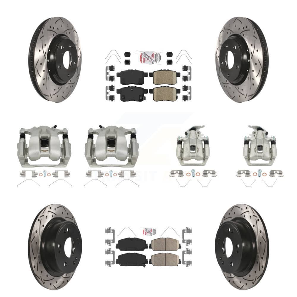 Transit Auto - KCD-100935N - Front and Rear Disc Brake Kits