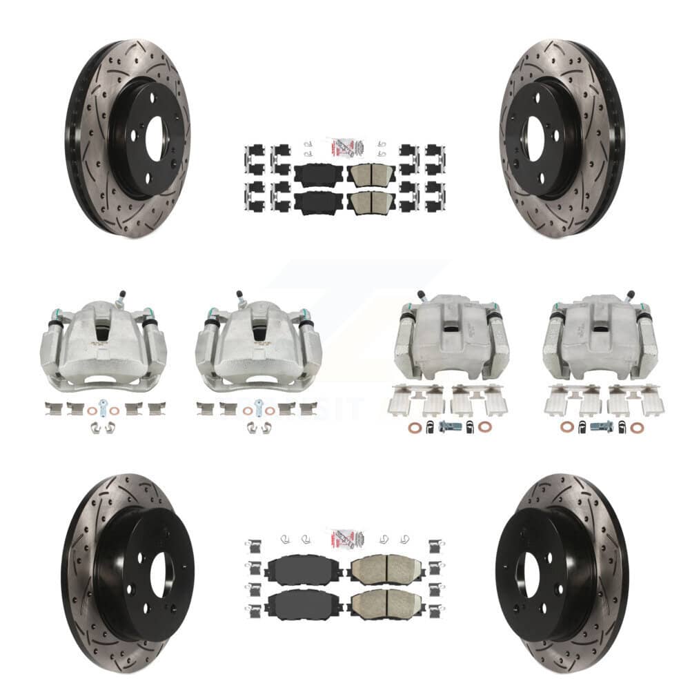 Transit Auto - KCD-100941N - Front and Rear Disc Brake Kits