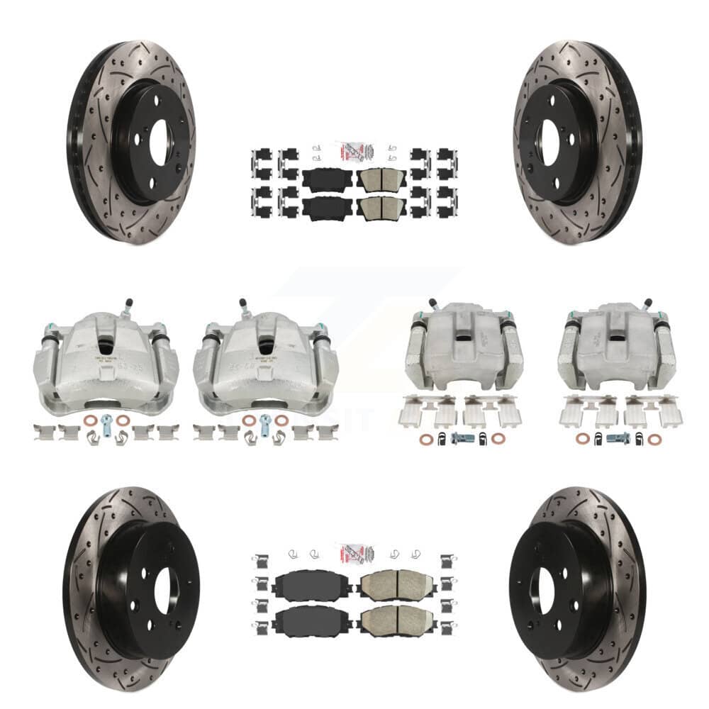 Transit Auto - KCD-100945N - Front and Rear Disc Brake Kits